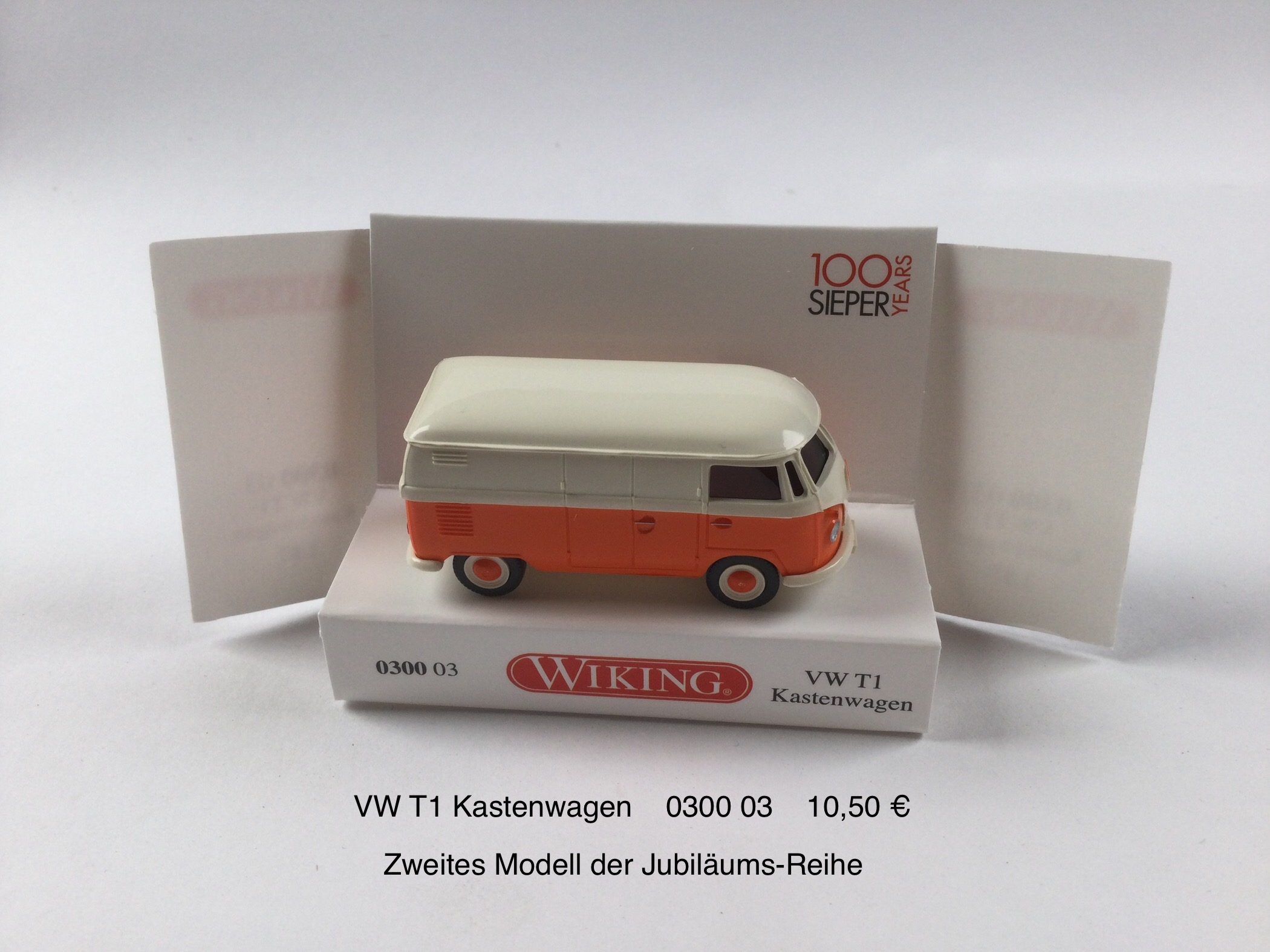 VW T1 Kastenwagen, Zweites Modell der Jubiläumsreihe