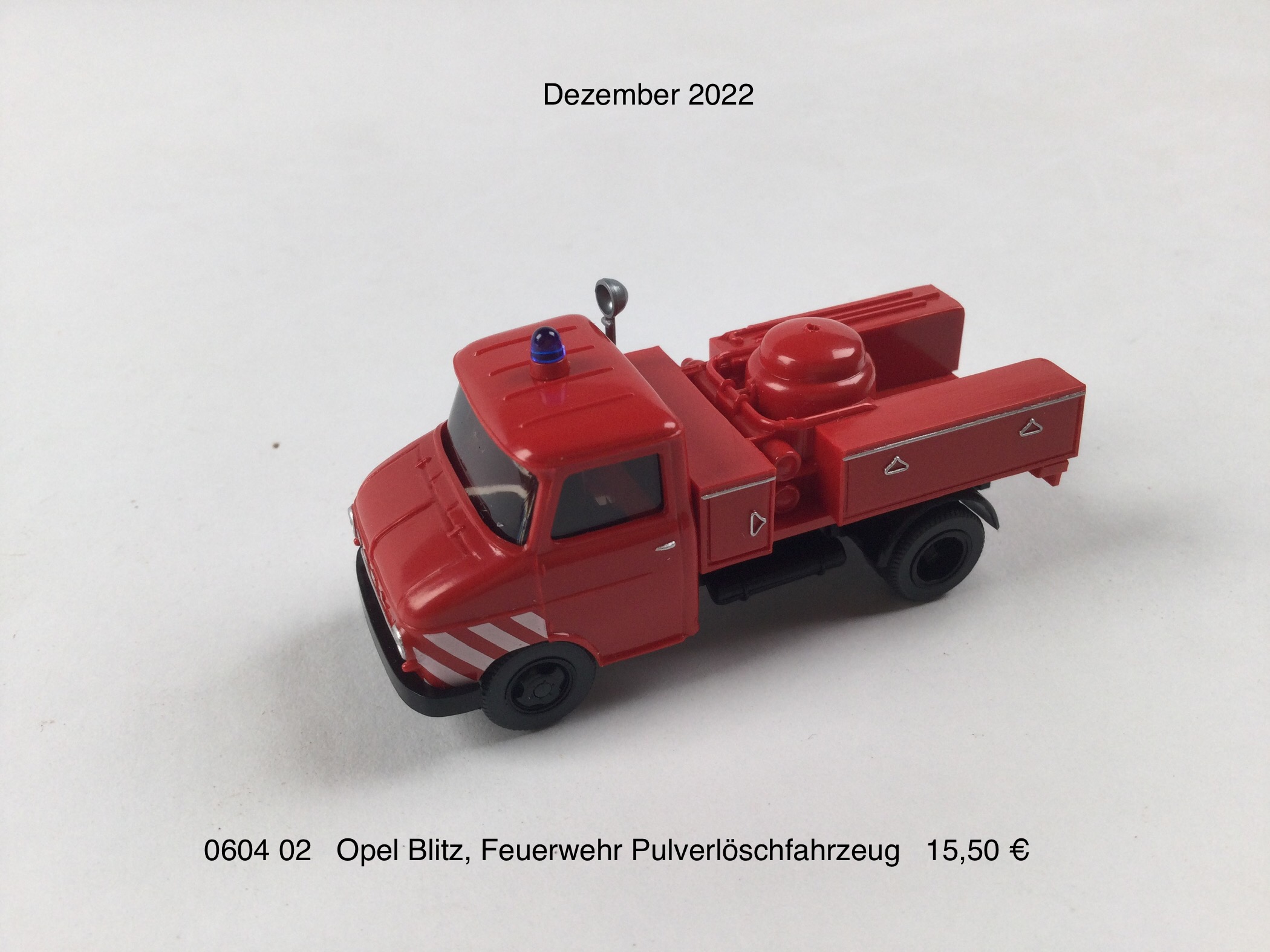 Opel Blitz Feuerwehr "Pulverlöschzug"