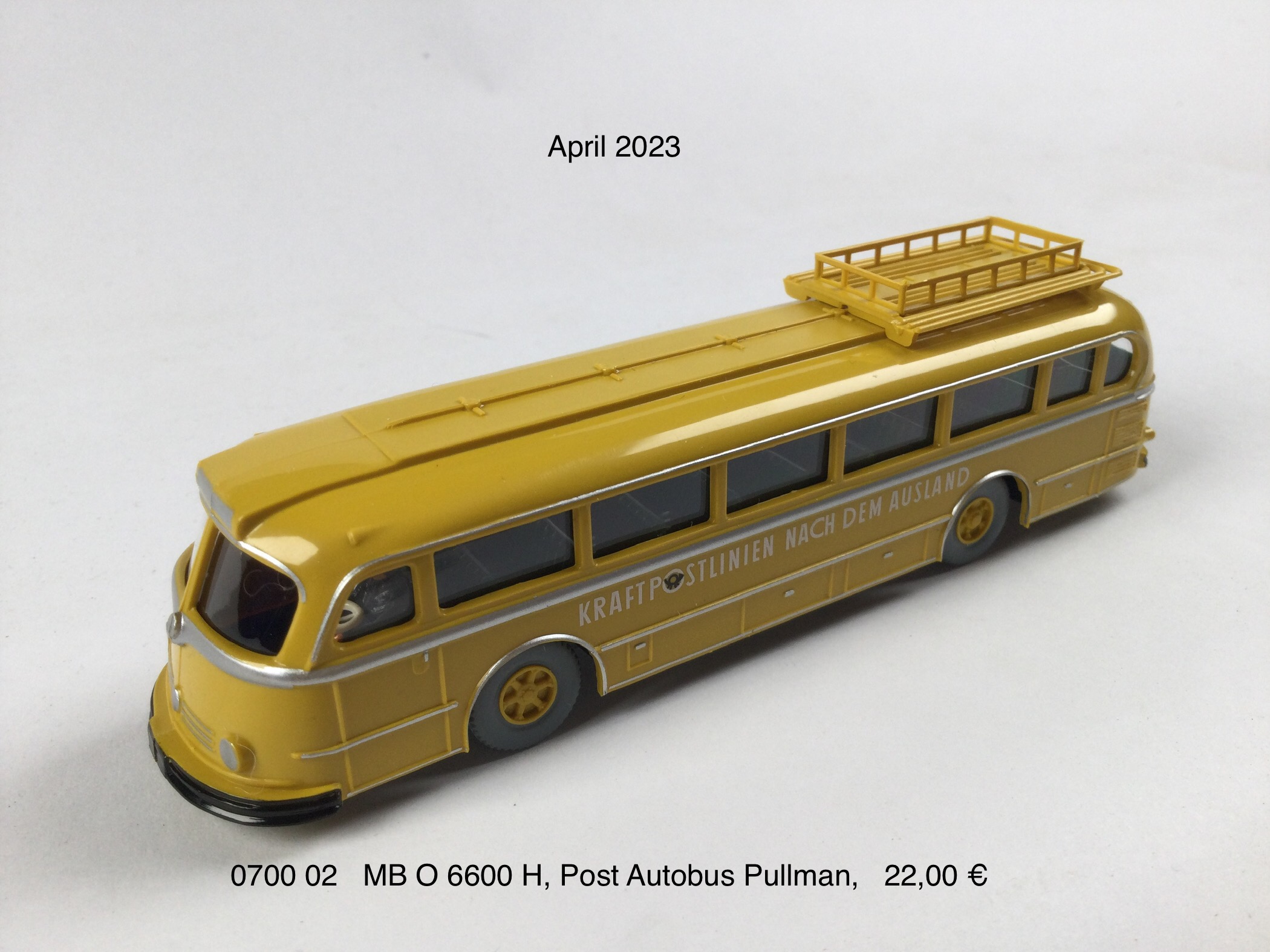MB O 6600H "Post Autobus Pullmann"