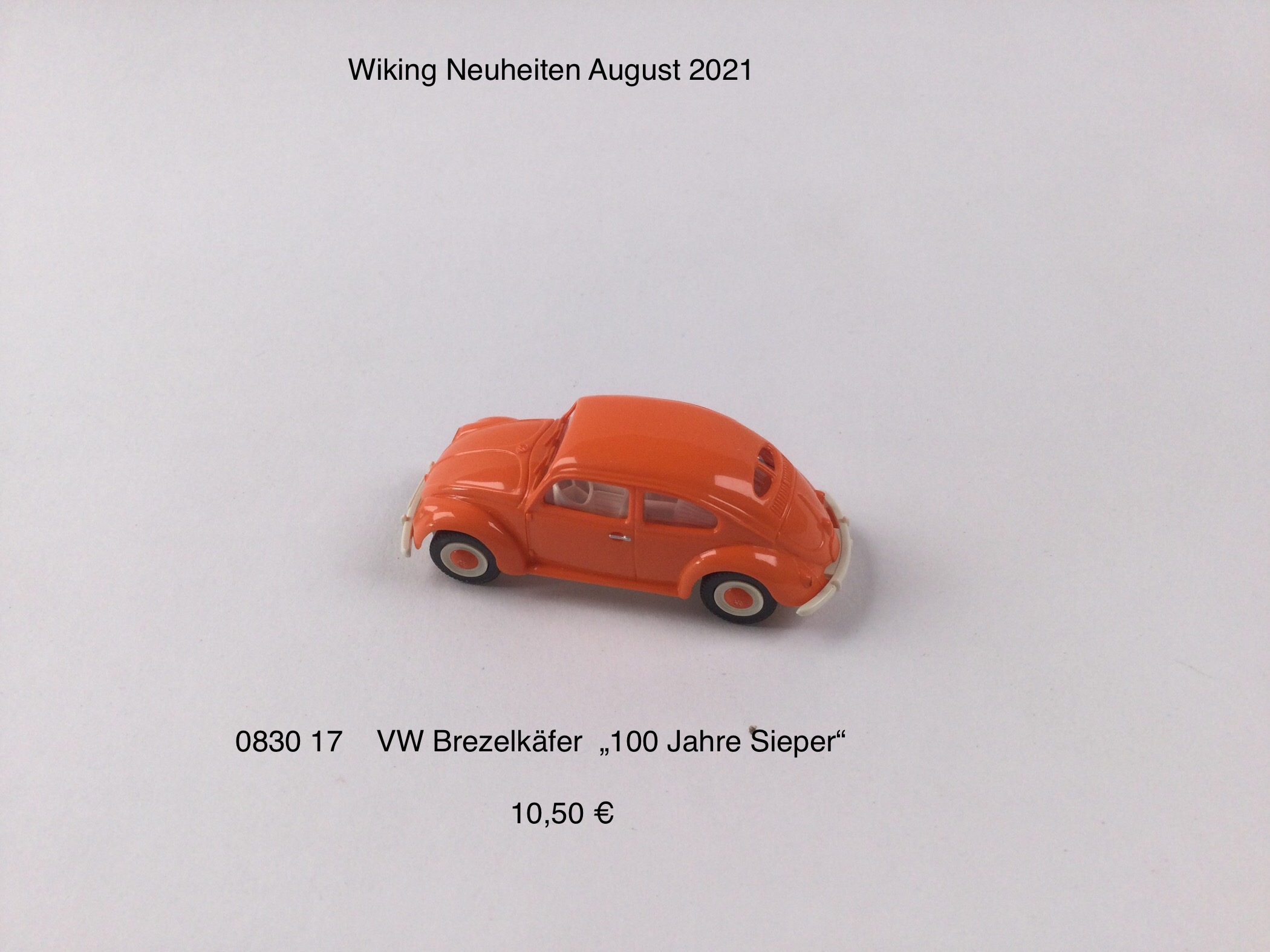 VW Brezelkäfer, 100 Jahre Sieper