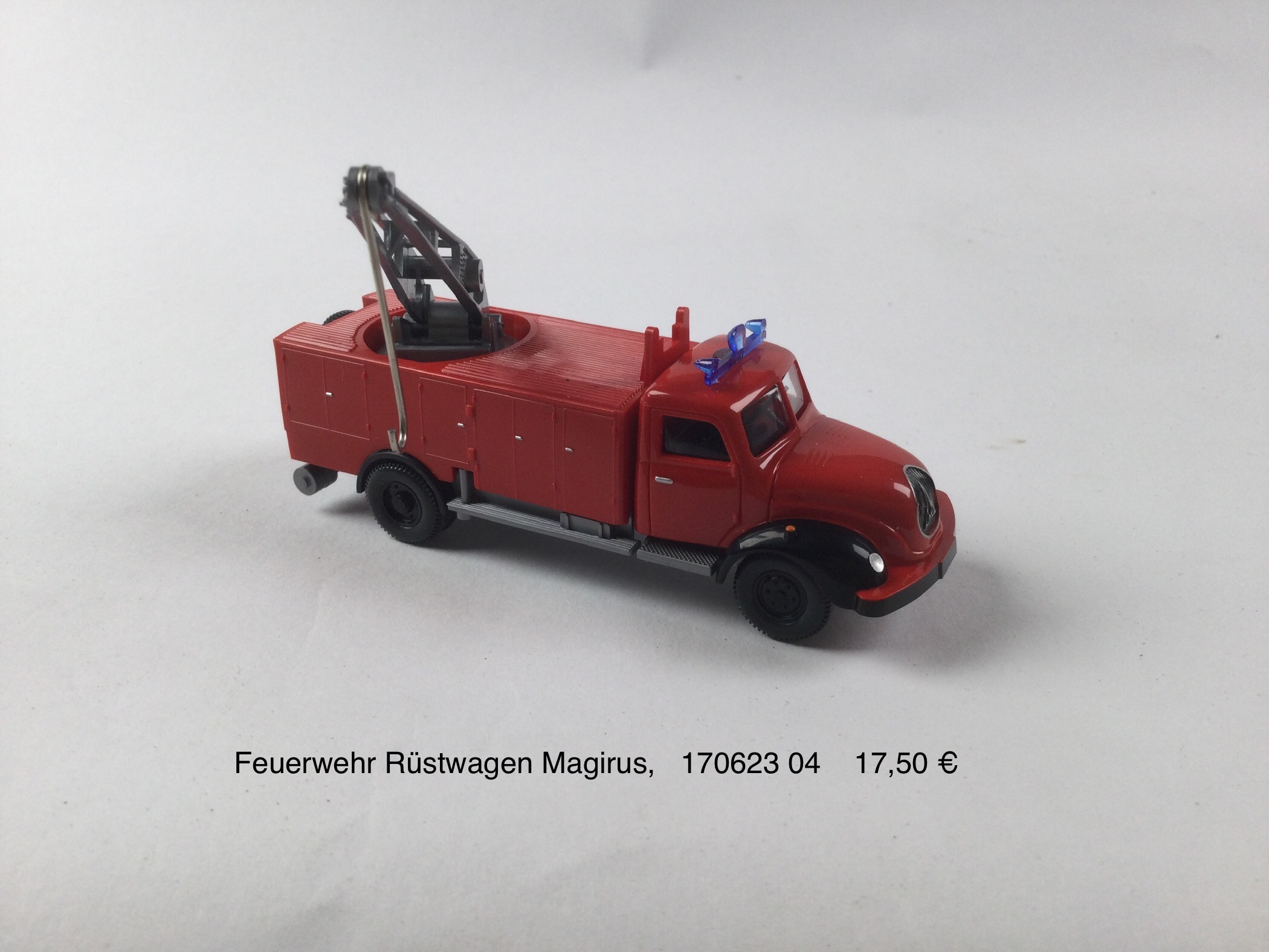 Feuerwehr Rüstwagen Magirus