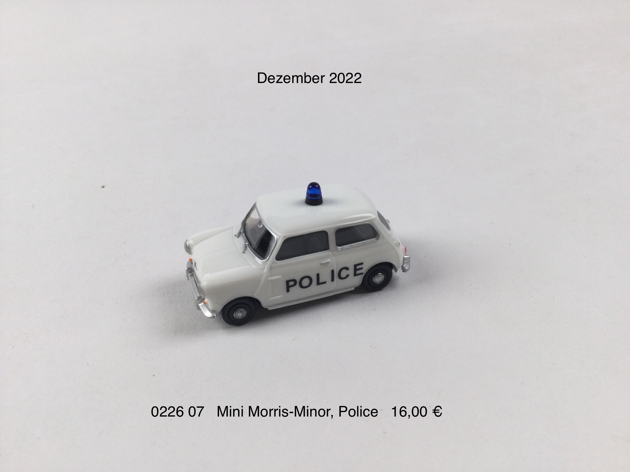 Mini Morris-Minor "Police"