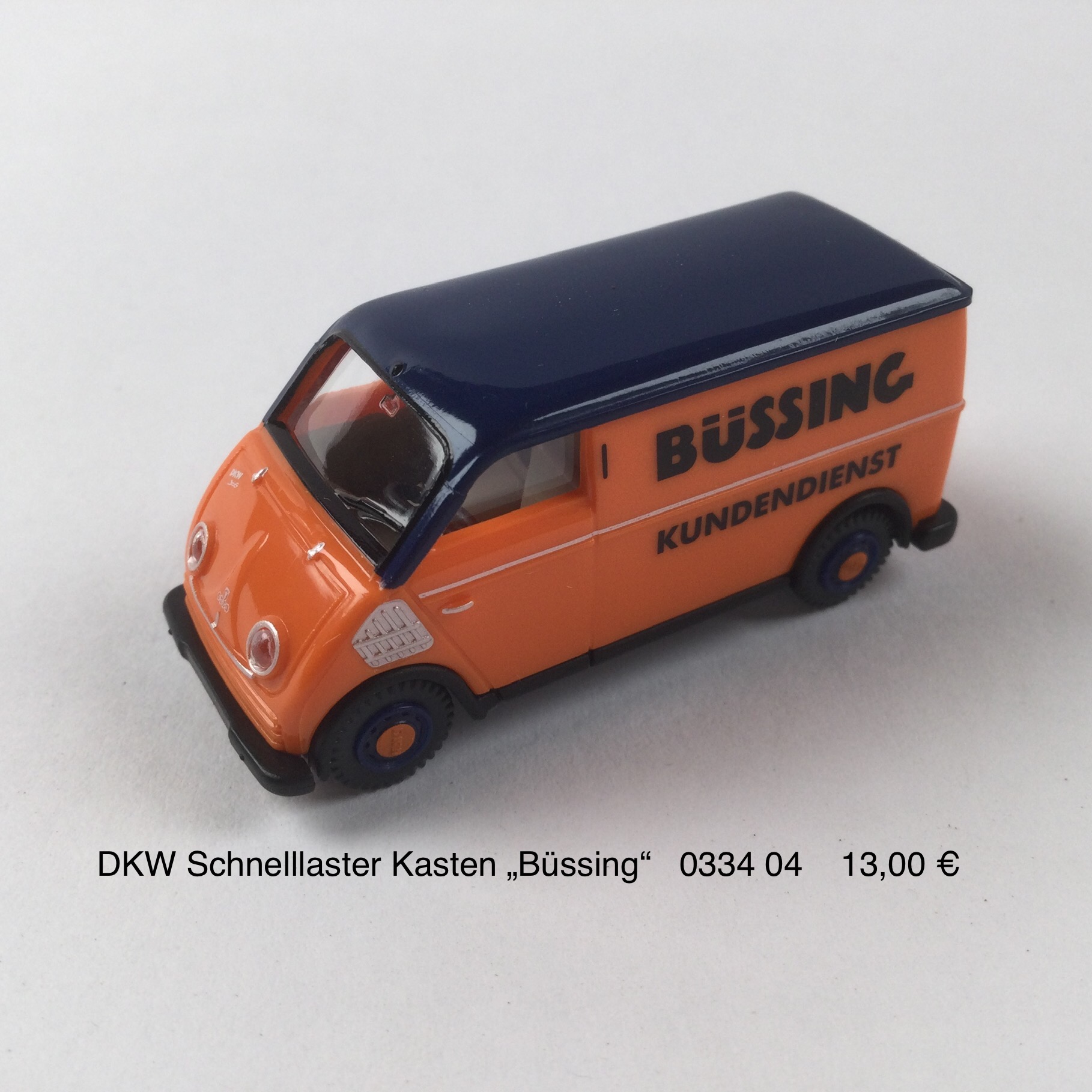 DKW Schnelllaster Kasten  "Büssing"