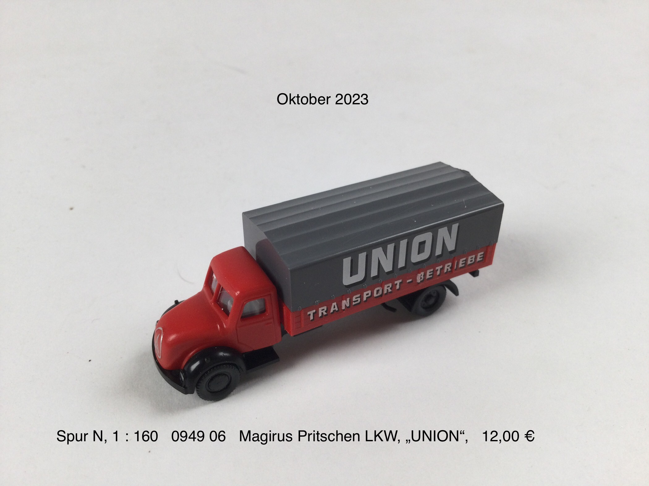 Magirus Pritschen Lkw "Union Transport"