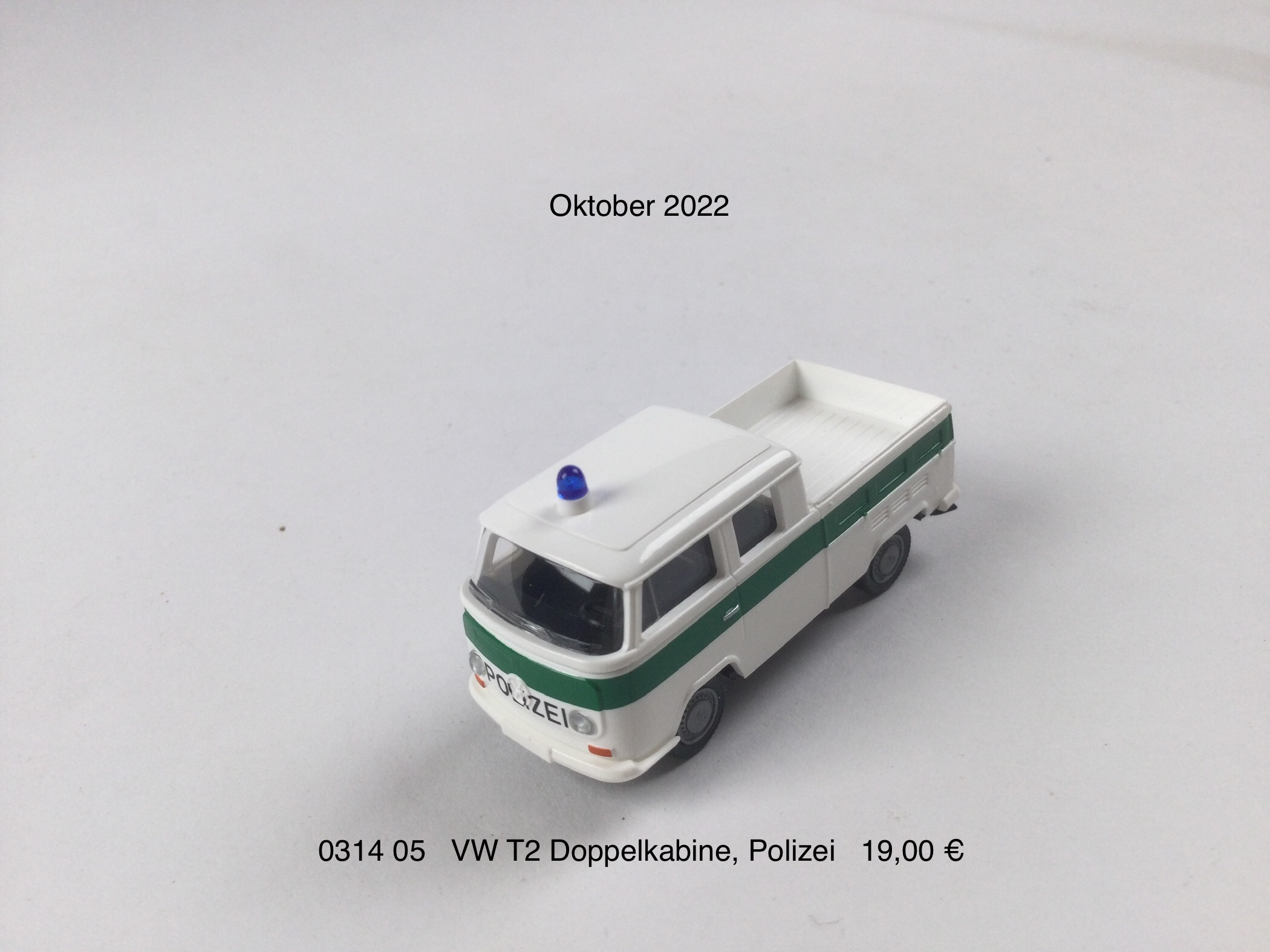 VW T2 Doppelkabine "Polizei"